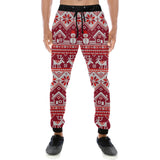 Snowman Sweater Printed Pattern Unisex Casual Sweatpants