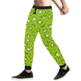 Sliced Kiwi Pattern Unisex Casual Sweatpants