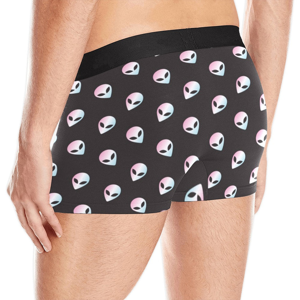 Alien Pattern Print Design 04 Men's All Over Print Boxer Briefs Men's Underwear