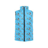 Pigeon Pattern Print Design 05 Men's Padded Vest