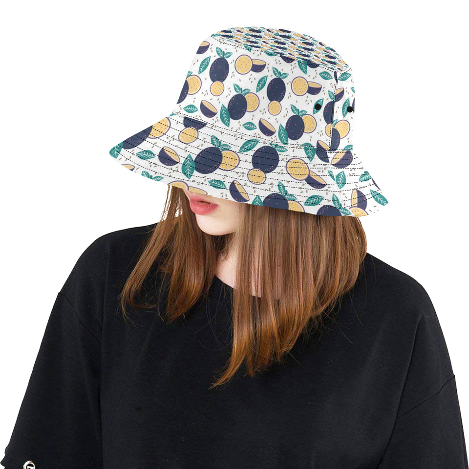 Passion Fruit Pattern Unisex Bucket Hat