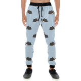 Sleep Boston Terrier Bone Pattern Unisex Casual Sweatpants