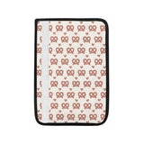 Pretzels Pattern Print Design 01 Car Seat Belt Cover