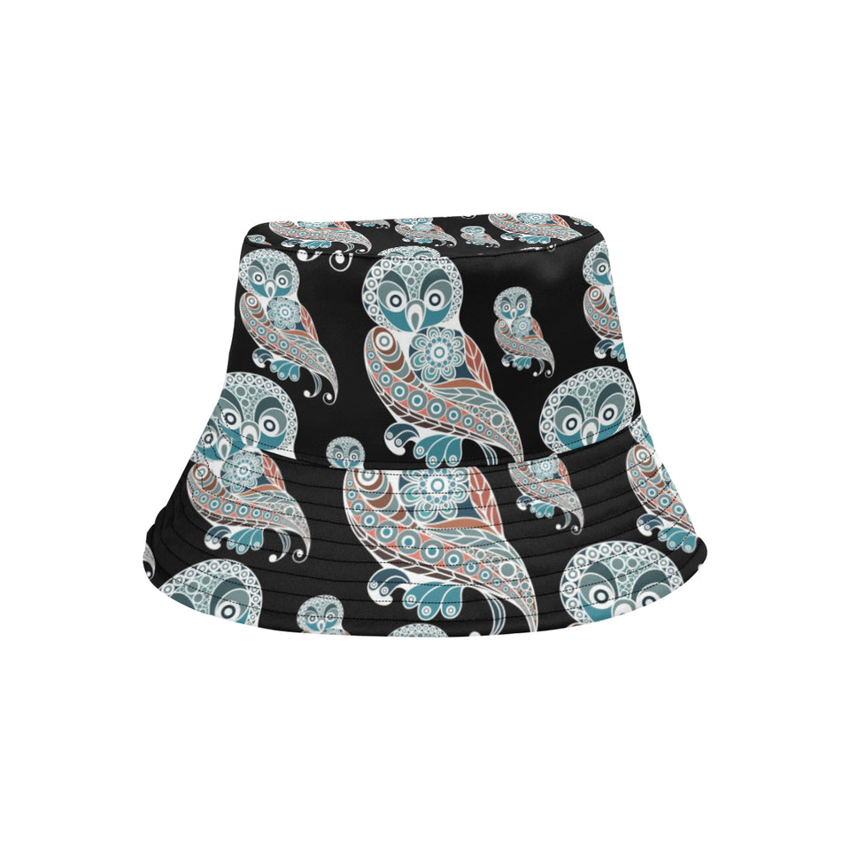 Owl Tribal Pattern Unisex Bucket Hat