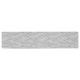 Brick Printed Pattern Print Design 01 Table Runner