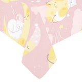 Moon Sleeping Cat Pattern Tablecloth