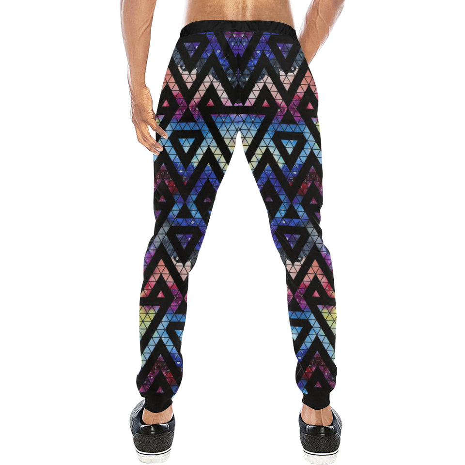 Space Colorful Tribal Galaxy Pattern Unisex Casual Sweatpants