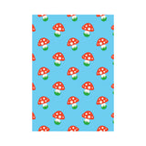 Mushroom Pokkadot Pattern House Flag Garden Flag