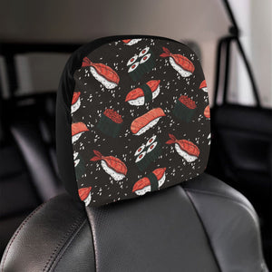 Sushi Theme Pattern Car Headrest Cover