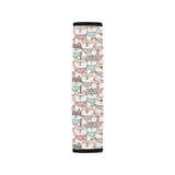 Shiba Inu Pattern Car Seat Belt Cover