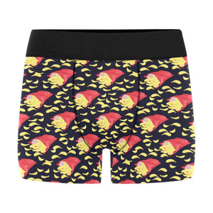 Potato Chips Pattern Print Design 05 Men's All Over Print Boxer Briefs Men's Underwear