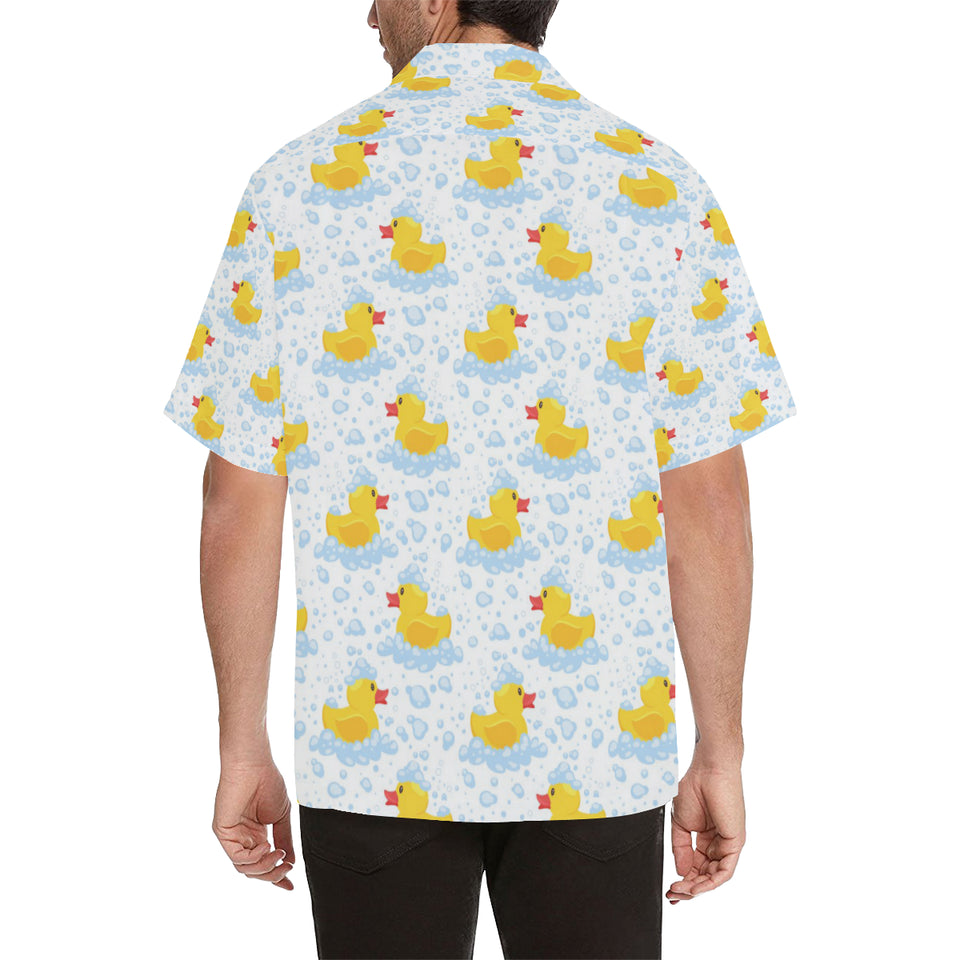 Duck Toy Pattern Print Design 03 Men's All Over Print Hawaiian Shirt (Model T58)