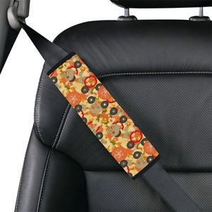 Pizza Texture Pattern Car Seat Belt Cover