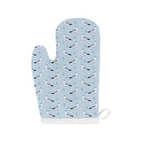 Pigeon Pattern Print Design 03 Heat Resistant Oven Mitts