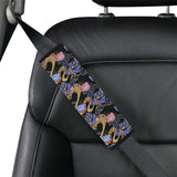 Snake Flower Pattern Car Seat Belt Cover