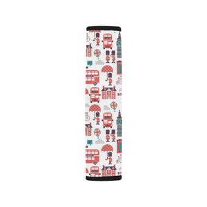 British Pattern Print Design 02 Car Seat Belt Cover