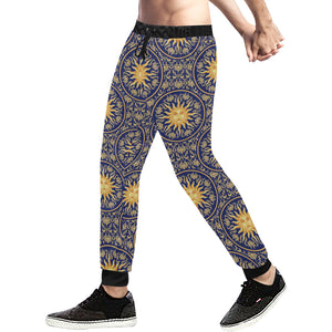 Sun Pattern Unisex Casual Sweatpants