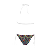 Zigzag Chevron African Afro Dashiki Adinkra Kente Sexy Bikinis Two-Pieces Swimsuits