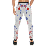 USA Star Pattern Unisex Casual Sweatpants