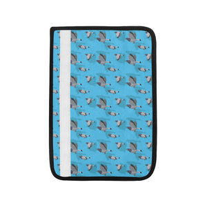 Pigeon Pattern Print Design 05 Car Seat Belt Cover