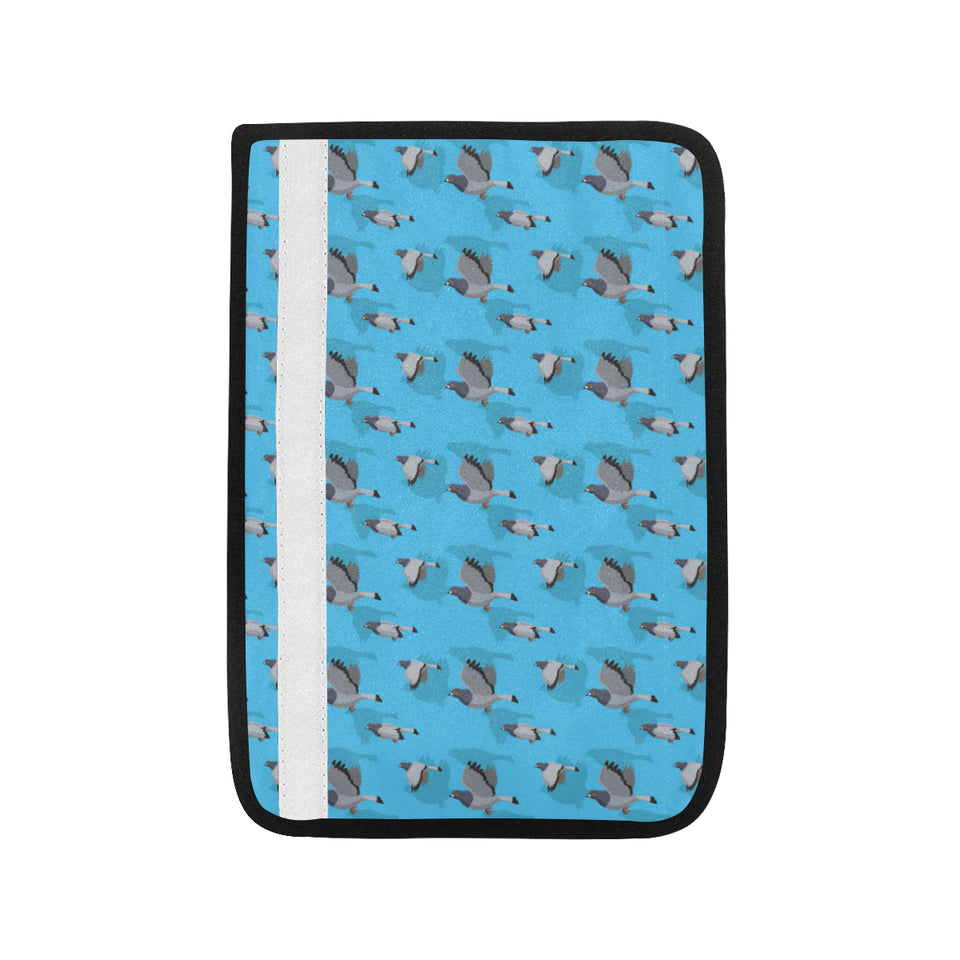 Pigeon Pattern Print Design 05 Car Seat Belt Cover