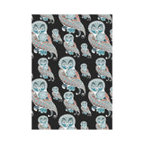 Owl Tribal Pattern House Flag Garden Flag