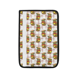 Hamburger Pattern Print Design 03 Car Seat Belt Cover