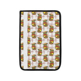 Hamburger Pattern Print Design 03 Car Seat Belt Cover