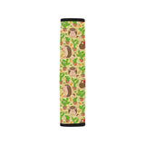 Hedgehog Pattern Print Design 02 Car Seat Belt Cover