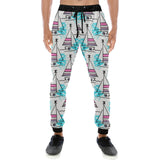 Sailboat Pattern Unisex Casual Sweatpants