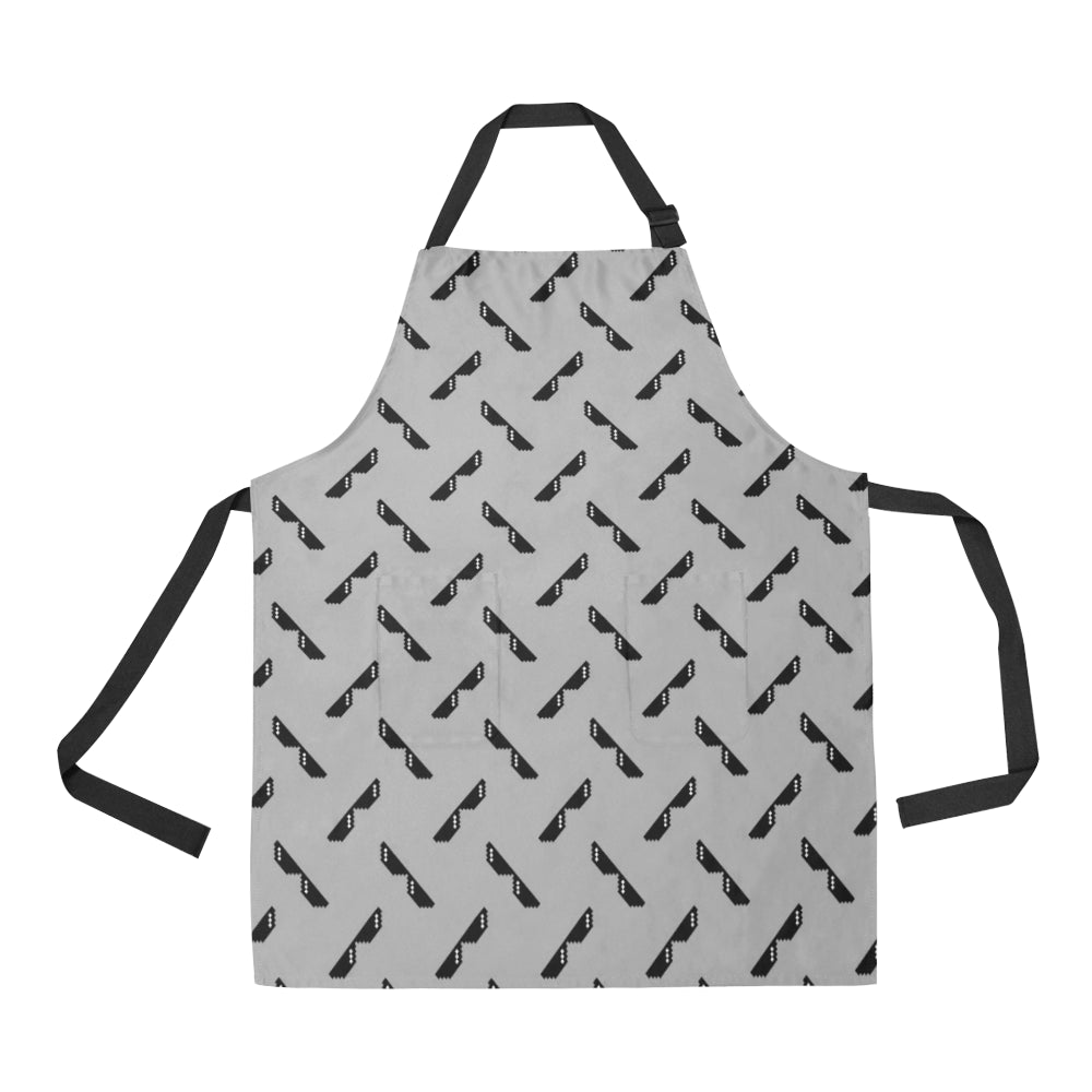 Sun Glasses Pattern Print Design 05 Adjustable Apron