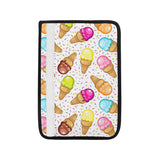 Color Ice Cream Cone Pattern Car Seat Belt Cover