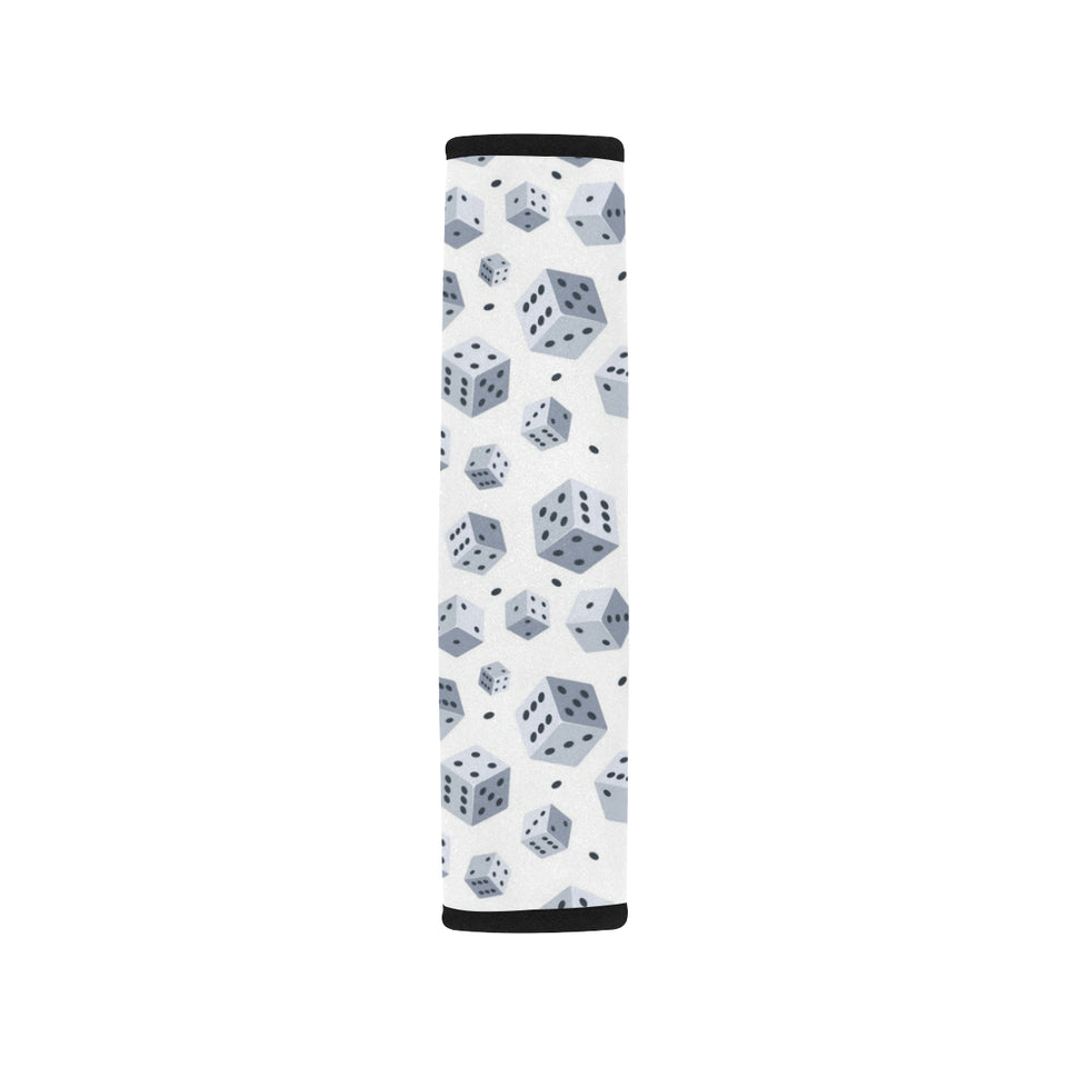 Dice Pattern Print Design 03 Car Seat Belt Cover