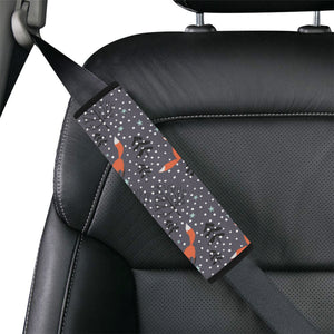 Fox Snow Winter Pattern Car Seat Belt Cover