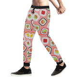 Sushi Roll Pattern Unisex Casual Sweatpants