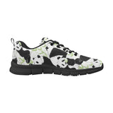 Panda Pattern Men's Sneakers Black