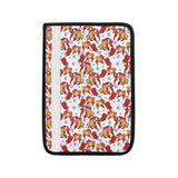 Goldfish Pattern Print Design 02 Car Seat Belt Cover