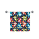 Colorful Monkey Pattern Bath Towel
