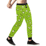 Sliced Kiwi Pattern Unisex Casual Sweatpants