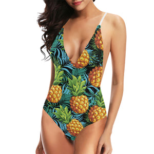 Pineapple Pattern Women's One-Piece Swimsuit