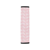 Sakura Pink Pattern Car Seat Belt Cover