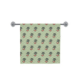 Bonsai Japanes Pattern Bath Towel