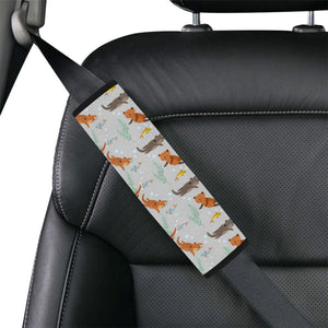 Swimming Fish Otter Pattern Car Seat Belt Cover