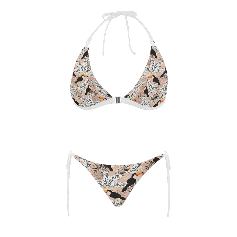 Toucan Theme Pattern Sexy Bikinis Two-Pieces Swimsuits
