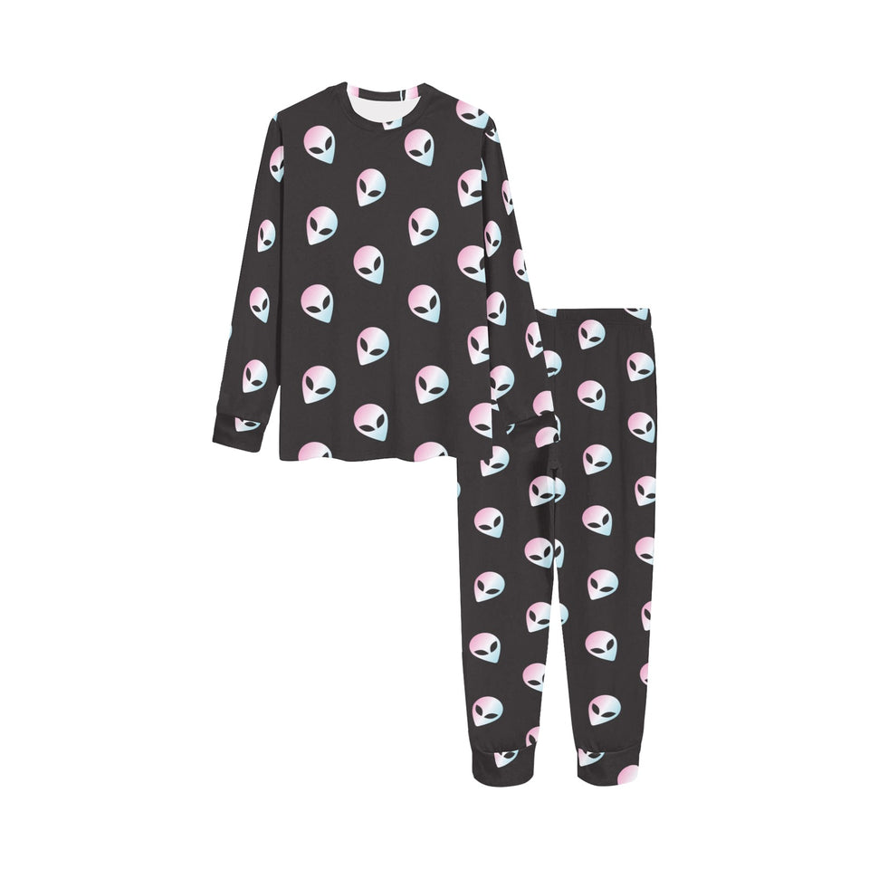 Alien Pattern Print Design 04 Kids' Boys' Girls' All Over Print Pajama Set