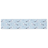 Pigeon Pattern Print Design 03 Table Runner