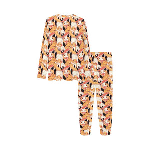 Squirrel Pattern Print Design 04 Kids' Boys' Girls' All Over Print Pajama Set