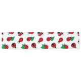 Ladybug Pattern Print Design 01 Table Runner