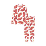 Grapefruit Pattern Kids' Boys' Girls' All Over Print Pajama Set