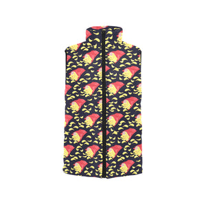 Potato Chips Pattern Print Design 05 Men's Padded Vest